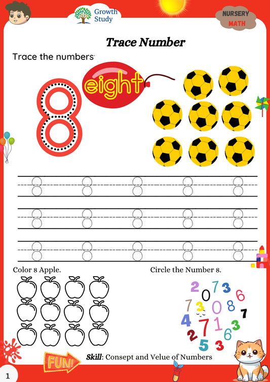 Nursery Activity Worksheets