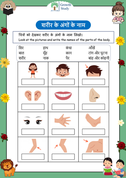Printed Worksheets UKG  Math, English, EVS, Hindi | Hardcopy
