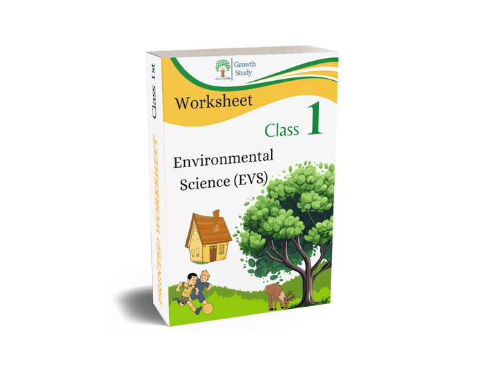 Printed Worksheet Class 1st EVS (Science)