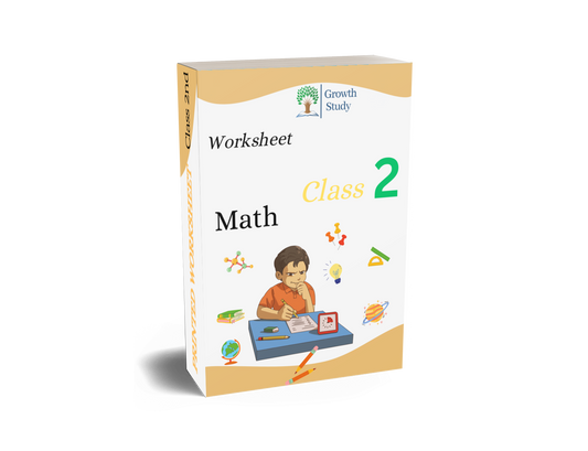 Printed Worksheet class 2nd Math