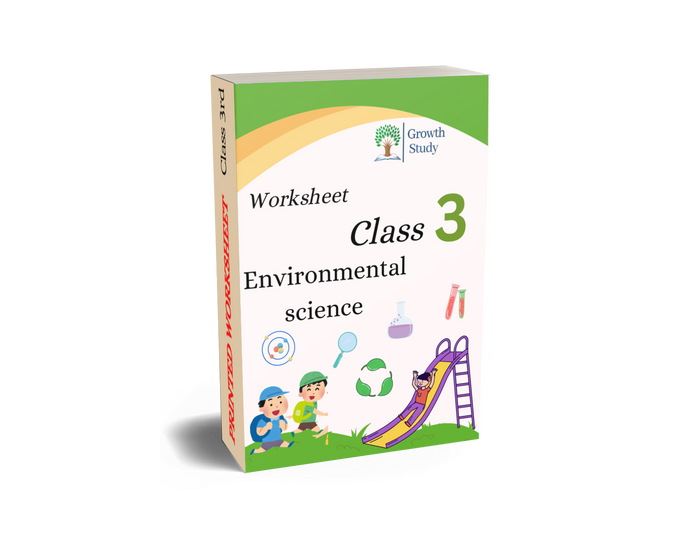 Printed Worksheet Class 3rd EVS (Environmental Science)