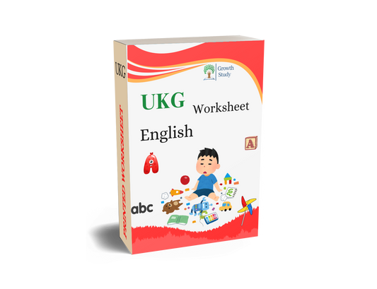 Printed Worksheets Class UKG English