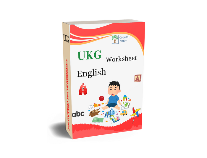Printed Worksheets Class UKG English