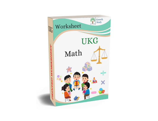 Printed Worksheets Class UKG Math