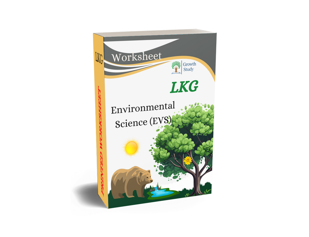 Printed Worksheet LKG EVS (Environmental Science) – Growth Study