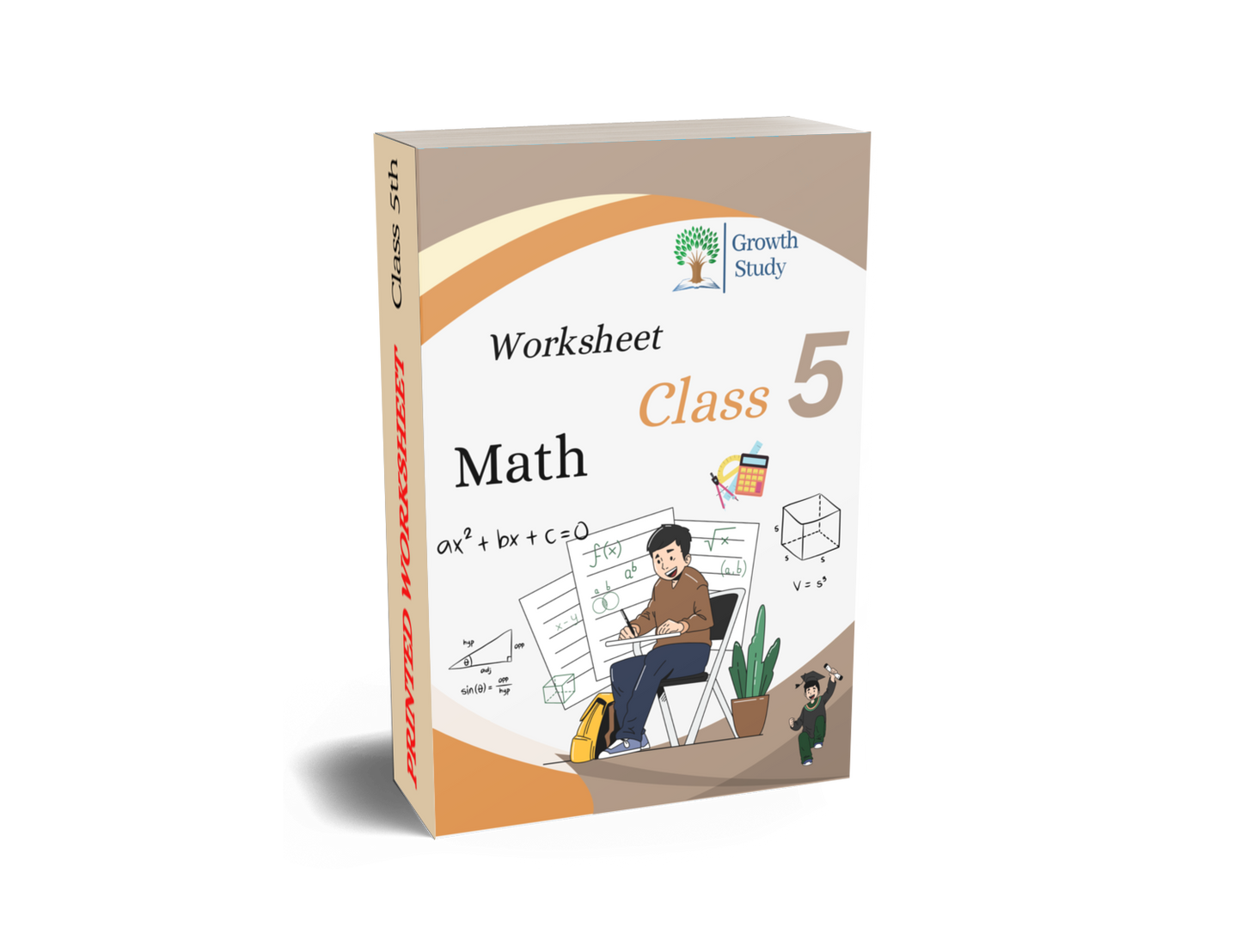 Printed Worksheet Class 5th Math