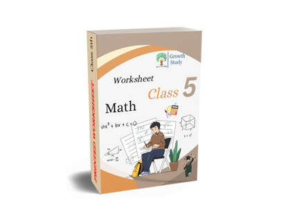 Printed Worksheet Class 5th Math