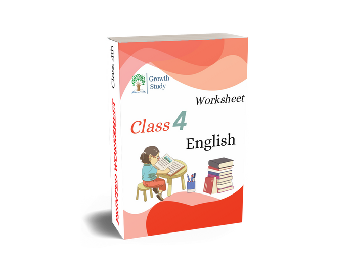 Printed Worksheet Class 4th English