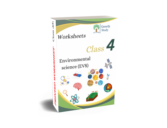 Printed Worksheet Class 4th Evs (Science)