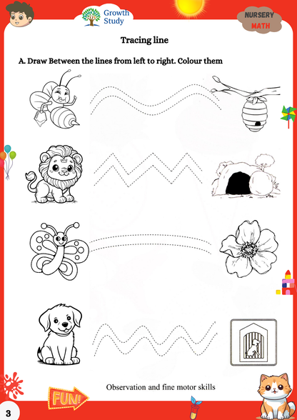 Nursery Activity Worksheets