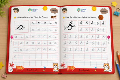 Cursive Handwriting Practice 3 Books Combo